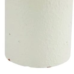 Flash Sale 🎁 Set of 2 White Ceramic Coastal Style Vase, 10", 13.25" by Ivory and Iris 😀 -Cheap Ivory and Iris Store D492392S 4