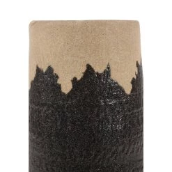 Best Sale 🔥 Set of 2 Black Porcelain Contemporary Vase, 7" x 12" by Ivory and Iris 🧨 12 Best Sale 🔥 Set of 2 Black Porcelain Contemporary Vase, 7" x 12" by Ivory and Iris 🧨 -Cheap Ivory and Iris Store D492399S 4