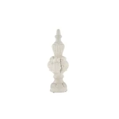 Best deal 🧨 20" White Farmhouse Finial Sculpture by Ivory and Iris 🌟