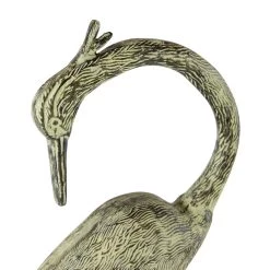 Best deal 🎉 Yellow Aluminum Coastal Bird Garden Sculpture Set by Ivory and Iris 💯 -Cheap Ivory and Iris Store D492784S 4