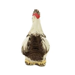 Deals ⭐ 12" White Stone Rooster Garden Sculpture by Ivory and Iris 🛒 -Cheap Ivory and Iris Store D492788S 5