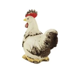 Deals ⭐ 12" White Stone Rooster Garden Sculpture by Ivory and Iris 🛒 -Cheap Ivory and Iris Store D492788S 6