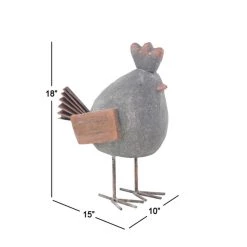 Budget π 18" Gray Stone Rustic Rooster Garden Sculpture by Ivory and Iris π₯ 12 Budget π 18" Gray Stone Rustic Rooster Garden Sculpture by Ivory and Iris π₯ -Cheap Ivory and Iris Store D492790S 6