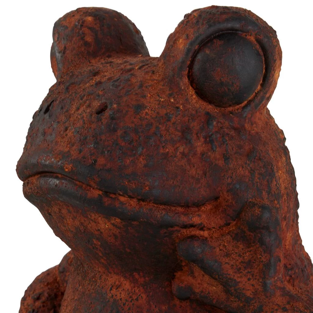 Best deal β¨ 16" Rust Stone Frog Garden Sculpture by Ivory and Iris π 3 Best deal β¨ 16" Rust Stone Frog Garden Sculpture by Ivory and Iris π - Image 3