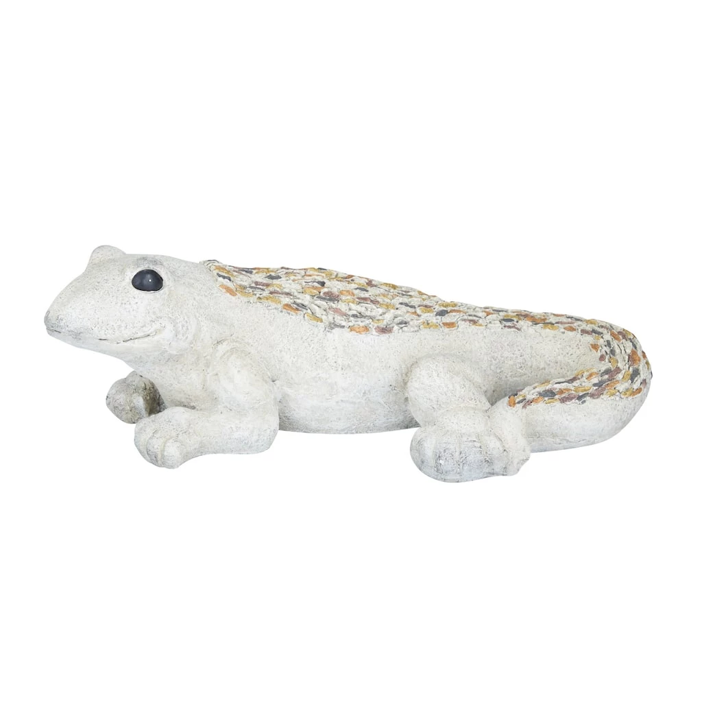 Hot Sale π₯° 19" White Stone Farmhouse Lizard Garden Sculpture by Ivory and Iris π 2 Hot Sale π₯° 19" White Stone Farmhouse Lizard Garden Sculpture by Ivory and Iris π - Image 2