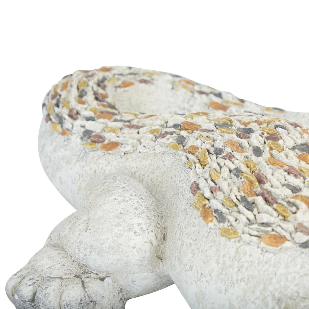 Hot Sale π₯° 19" White Stone Farmhouse Lizard Garden Sculpture by Ivory and Iris π 3 Hot Sale π₯° 19" White Stone Farmhouse Lizard Garden Sculpture by Ivory and Iris π - Image 3