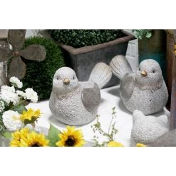 Hot Sale π 13" Gray Stone Country Bird Garden Sculpture Set by Ivory and Iris 𧨠24 Hot Sale π 13" Gray Stone Country Bird Garden Sculpture Set by Ivory and Iris 𧨠-Cheap Ivory and Iris Store D492822S 12