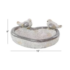 Flash Sale π 15" Gray Polystone Country Birds Garden Sculpture by Ivory and Iris βοΈ 16 Flash Sale π 15" Gray Polystone Country Birds Garden Sculpture by Ivory and Iris βοΈ -Cheap Ivory and Iris Store D492840S 8