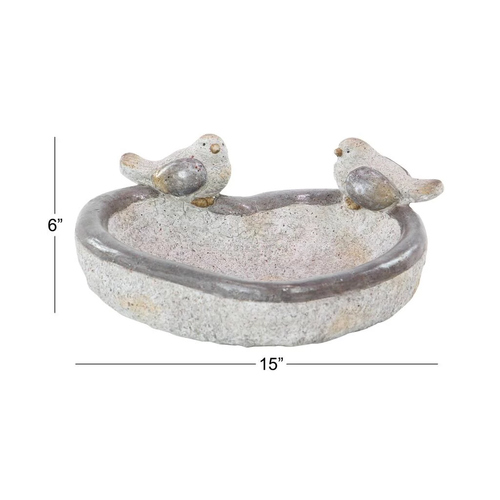 Flash Sale π 15" Gray Polystone Country Birds Garden Sculpture by Ivory and Iris βοΈ 8 Flash Sale π 15" Gray Polystone Country Birds Garden Sculpture by Ivory and Iris βοΈ - Image 8