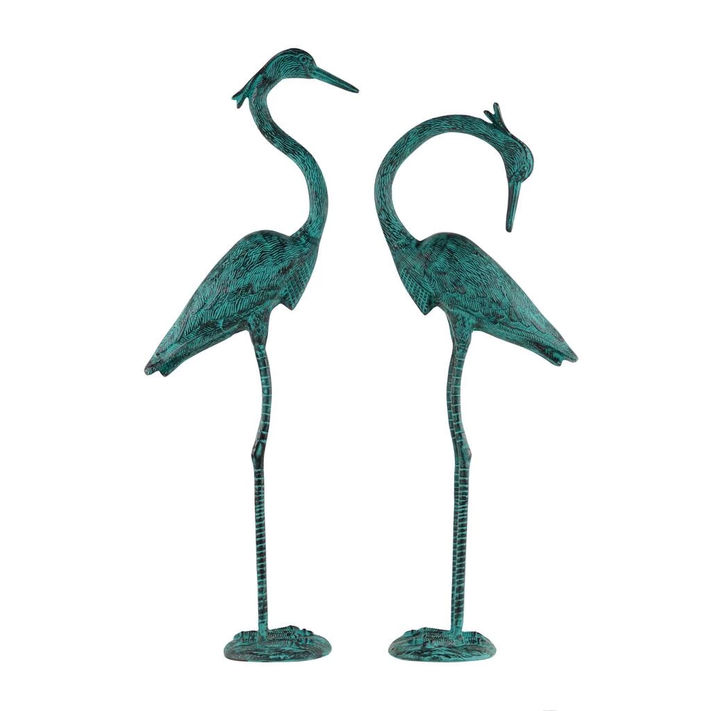 Buy π Green Birds Aluminum Coastal Garden Sculpture Set by Ivory and Iris π₯° 3 Buy π Green Birds Aluminum Coastal Garden Sculpture Set by Ivory and Iris π₯° - Image 3