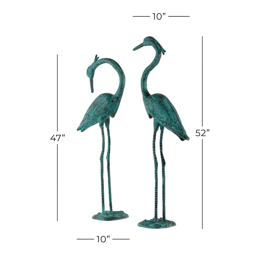 Buy π Green Birds Aluminum Coastal Garden Sculpture Set by Ivory and Iris π₯° 6 Buy π Green Birds Aluminum Coastal Garden Sculpture Set by Ivory and Iris π₯° - Image 6