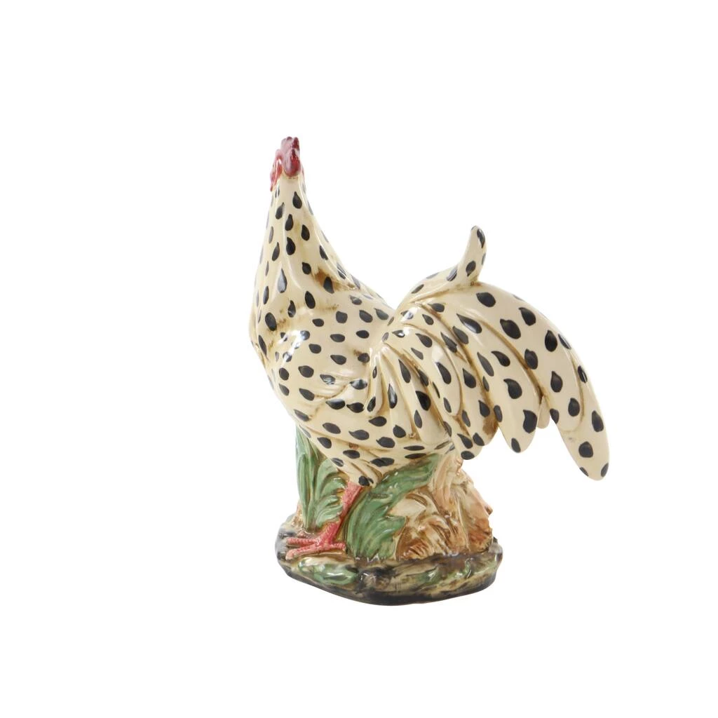 Cheapest π 14" Beige Ceramic Farmhouse Rooster Garden Sculpture by Ivory and Iris π 3 Cheapest π 14" Beige Ceramic Farmhouse Rooster Garden Sculpture by Ivory and Iris π - Image 3