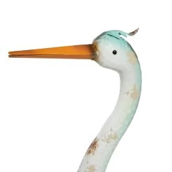 Deals 😉 White Birds Metal Coastal Garden Sculpture Set by Ivory and Iris 👏 -Cheap Ivory and Iris Store D492850S 6