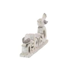 Top 10 😍 26" White Polystone Country Garden Sculpture by Ivory and Iris 😉 -Cheap Ivory and Iris Store D492853S 3