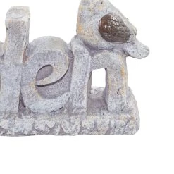 Top 10 😍 26" White Polystone Country Garden Sculpture by Ivory and Iris 😉 -Cheap Ivory and Iris Store D492853S 6