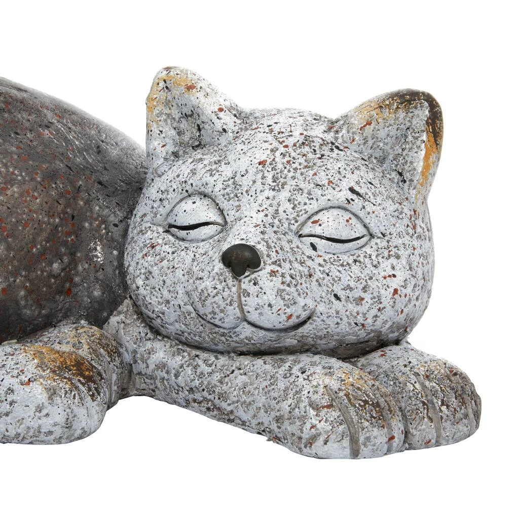 Wholesale π 15" Gray Polystone Country Cat Garden Sculpture by Ivory and Iris π 3 Wholesale π 15" Gray Polystone Country Cat Garden Sculpture by Ivory and Iris π - Image 3