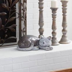 Wholesale π 15" Gray Polystone Country Cat Garden Sculpture by Ivory and Iris π 13 Wholesale π 15" Gray Polystone Country Cat Garden Sculpture by Ivory and Iris π -Cheap Ivory and Iris Store D492861S 7