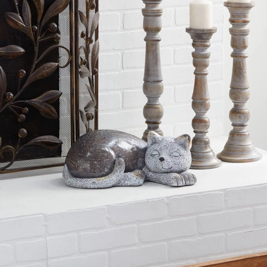 Wholesale π 15" Gray Polystone Country Cat Garden Sculpture by Ivory and Iris π 7 Wholesale π 15" Gray Polystone Country Cat Garden Sculpture by Ivory and Iris π - Image 7