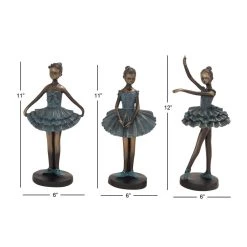 Brand new π Set of 3 Teal Polystone Traditional Dancer Sculpture, 6" x 12" by Ivory and Iris β¨ 10 Brand new π Set of 3 Teal Polystone Traditional Dancer Sculpture, 6" x 12" by Ivory and Iris β¨ -Cheap Ivory and Iris Store D492919S 5