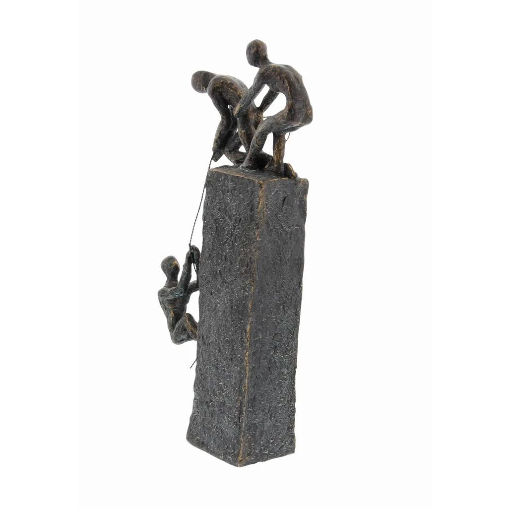 Best Sale β Grey Polystone Sculpture, Rock Climber 17" x 7" x 3" by Ivory and Iris π 5 Best Sale β Grey Polystone Sculpture, Rock Climber 17" x 7" x 3" by Ivory and Iris π - Image 5