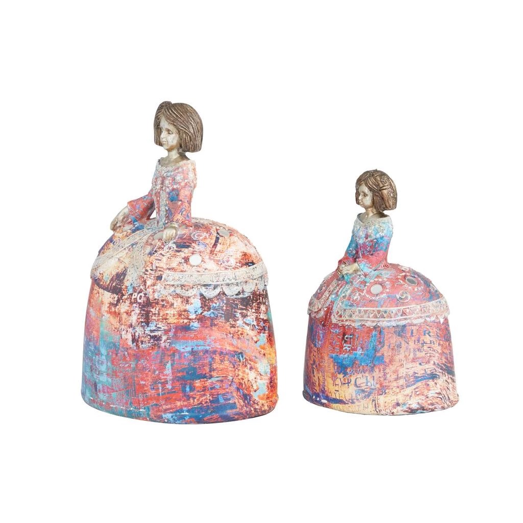 Brand new β Set of 2 Multi Polystone Tuscan Sculptures, 6" x 7" x 5" by Ivory and Iris π 2 Brand new β Set of 2 Multi Polystone Tuscan Sculptures, 6" x 7" x 5" by Ivory and Iris π - Image 2