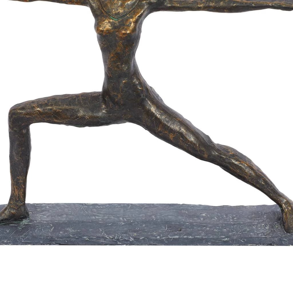 Best Sale β€οΈ Brass Polystone Modern Sculpture, Yoga 12" x 14" x 3" by Ivory and Iris π 5 Best Sale β€οΈ Brass Polystone Modern Sculpture, Yoga 12" x 14" x 3" by Ivory and Iris π - Image 5