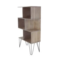 Best Sale π Brown Wood Modern Shelving Unit, 47 " x 26 " x 12 " by Ivory and Iris π₯° 8 Best Sale π Brown Wood Modern Shelving Unit, 47 " x 26 " x 12 " by Ivory and Iris π₯° -Cheap Ivory and Iris Store D493177S 3