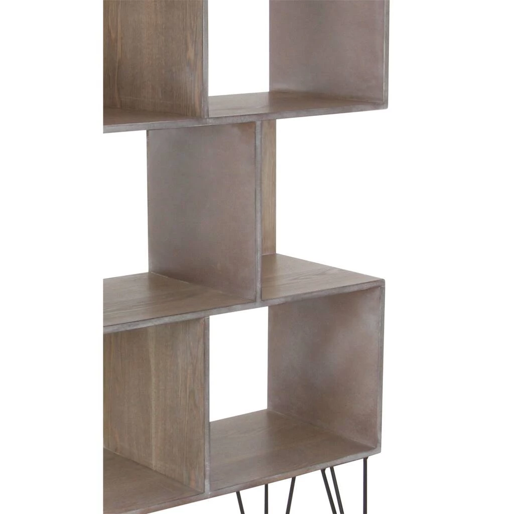 Best Sale π Brown Wood Modern Shelving Unit, 47 " x 26 " x 12 " by Ivory and Iris π₯° 4 Best Sale π Brown Wood Modern Shelving Unit, 47 " x 26 " x 12 " by Ivory and Iris π₯° - Image 4