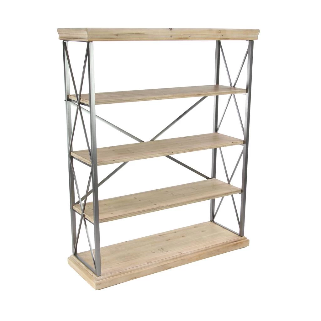 Brand new β Brown Wood Industrial Shelving Unit, 60 " x 48 " x 17 " by Ivory and Iris π€© 1 Brand new β Brown Wood Industrial Shelving Unit, 60 " x 48 " x 17 " by Ivory and Iris π€©