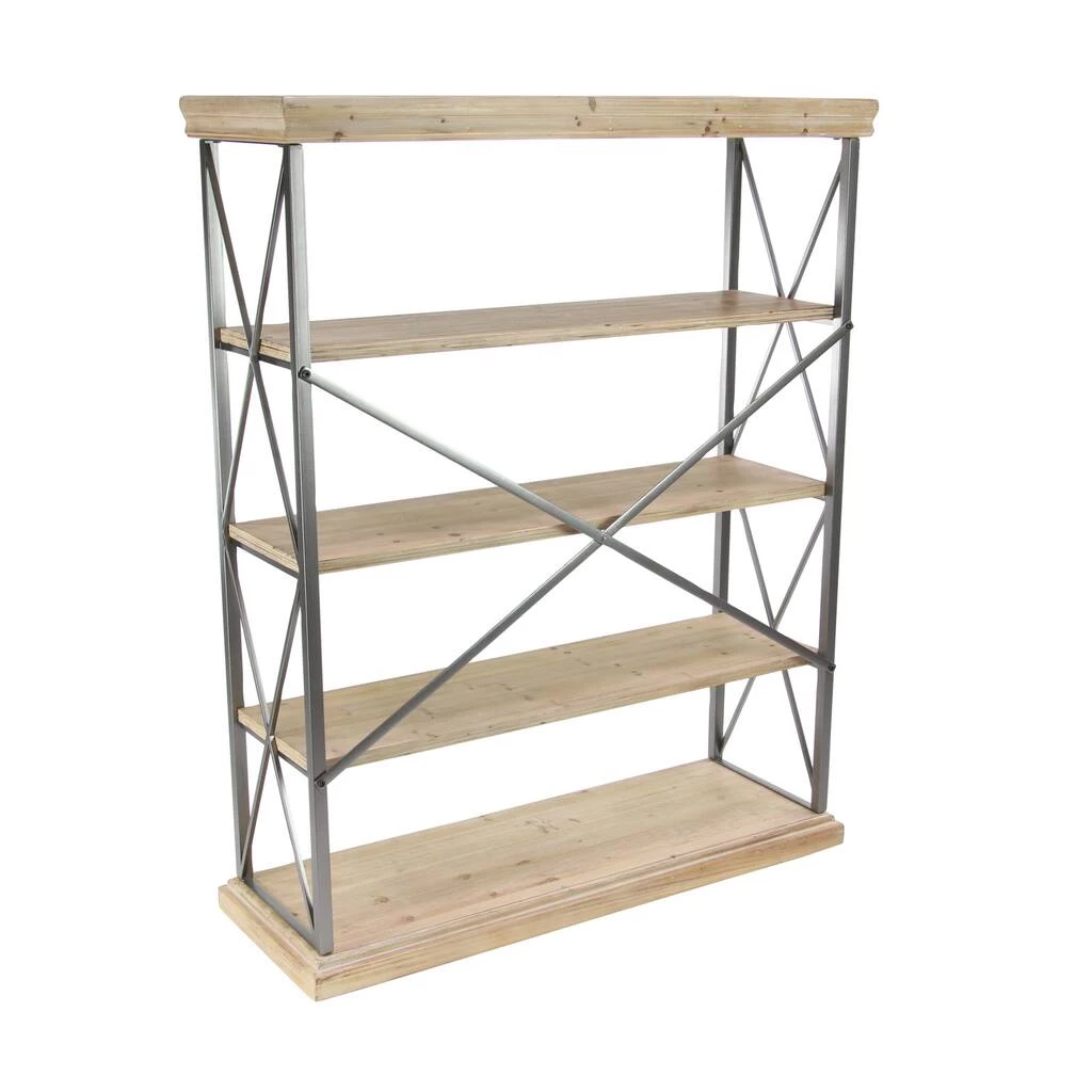Brand new β Brown Wood Industrial Shelving Unit, 60 " x 48 " x 17 " by Ivory and Iris π€© 2 Brand new β Brown Wood Industrial Shelving Unit, 60 " x 48 " x 17 " by Ivory and Iris π€© - Image 2