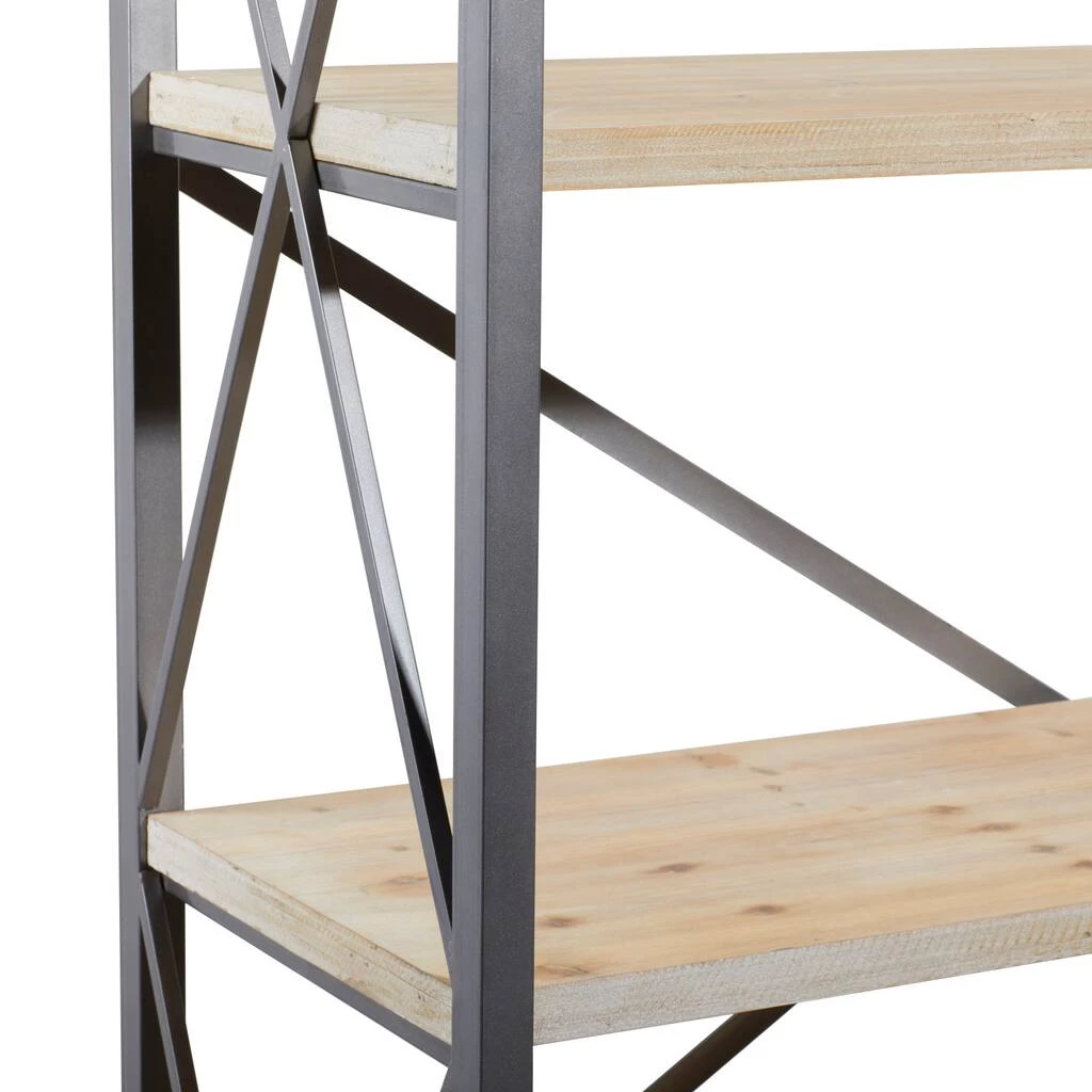 Brand new β Brown Wood Industrial Shelving Unit, 60 " x 48 " x 17 " by Ivory and Iris π€© 5 Brand new β Brown Wood Industrial Shelving Unit, 60 " x 48 " x 17 " by Ivory and Iris π€© - Image 5