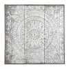 Best deal 🎉 36" Gray Metal Rustic Floral Wall Décor by Ivory and Iris ✔️