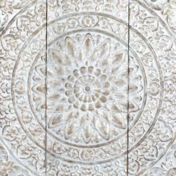 Best deal 🎉 36" Gray Metal Rustic Floral Wall Décor by Ivory and Iris ✔️ -Cheap Ivory and Iris Store D493565S 4