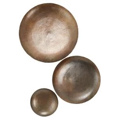 Cheapest π₯ Bronze Metal Rustic Abstract Wall Décor Set by Ivory and Iris π