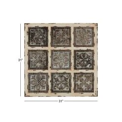 Deals 🎁 31" White Metal Rustic Floral Wall Décor by Ivory and Iris ❤️ 13 Deals 🎁 31" White Metal Rustic Floral Wall Décor by Ivory and Iris ❤️ -Cheap Ivory and Iris Store D493575S 7