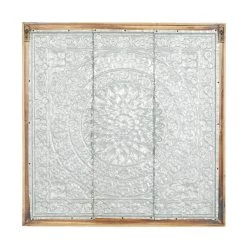 Budget 🔔 34" Brown Iron Rustic Wall Décor by Ivory and Iris ❤️ -Cheap Ivory and Iris Store D493579S 5