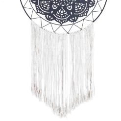 Best deal 🎉 32" Black Metal Contemporary Wall Décor by Ivory and Iris 🧨 -Cheap Ivory and Iris Store D493584S 3