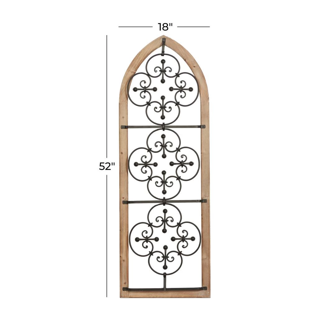 Best Pirce π€© 52" Brown Wood & Metal Traditional Wall Décor by Ivory and Iris π 7 Best Pirce π€© 52" Brown Wood & Metal Traditional Wall Décor by Ivory and Iris π - Image 7