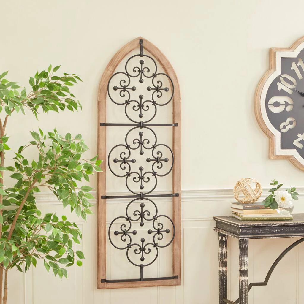 Best Pirce π€© 52" Brown Wood & Metal Traditional Wall Décor by Ivory and Iris π 8 Best Pirce π€© 52" Brown Wood & Metal Traditional Wall Décor by Ivory and Iris π - Image 8