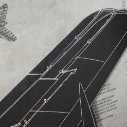 Best Sale 🎉 47" White Wood Industrial Plane Blueprint Wall Décor by Ivory and Iris 💯 -Cheap Ivory and Iris Store D493640S 5