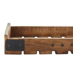 Top 10 ⭐ Brown Mango Wood Farmhouse Tray Set by Ivory and Iris ✔️ -Cheap Ivory and Iris Store D493649S 9