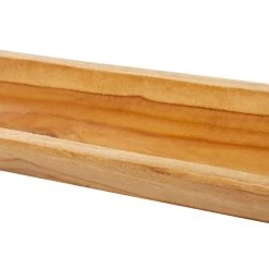 Buy ⭐ Brown Teak Wood Rustic Tray by Ivory and Iris ⭐ -Cheap Ivory and Iris Store D493660S 4