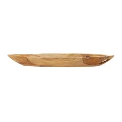 Buy π€© Brown Teak Wood Rustic Tray by Ivory and Iris π