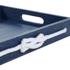 Top 10 🧨 Blue MDF Farmhouse Tray Set by Ivory and Iris 💯 -Cheap Ivory and Iris Store D493679S 4