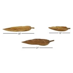 Promo π₯ Brown Teak Wood Coastal Style Tray Set by Ivory and Iris π 14 Promo π₯ Brown Teak Wood Coastal Style Tray Set by Ivory and Iris π -Cheap Ivory and Iris Store D493683S 7