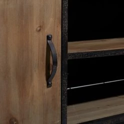 Best Sale ✨ 72'' Brown Multi-Tiered Industrial Rectangular Clothing Rack by Ivory and Iris 🎁 -Cheap Ivory and Iris Store D493825S 4