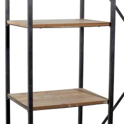 Best Sale ✨ 72'' Brown Multi-Tiered Industrial Rectangular Clothing Rack by Ivory and Iris 🎁 -Cheap Ivory and Iris Store D493825S 7