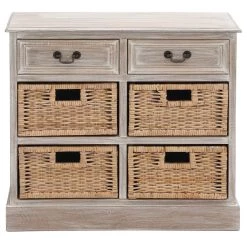 Best Sale ✨ Traditional Wood Storage Unit by Ivory and Iris ✔️