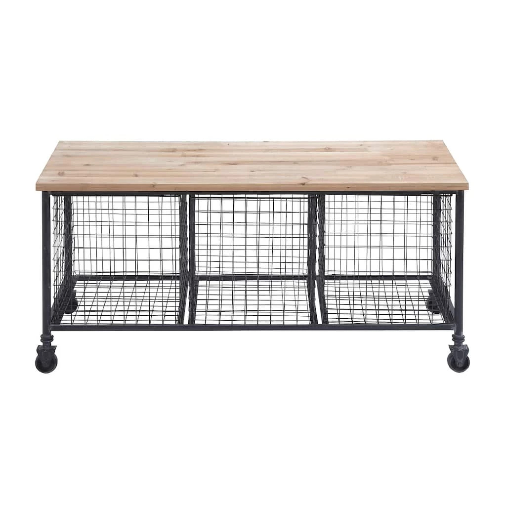 Best Sale π Brown Industrial Metal Storage Cart, 19" x 39" by Ivory and Iris π 1 Best Sale π Brown Industrial Metal Storage Cart, 19" x 39" by Ivory and Iris π