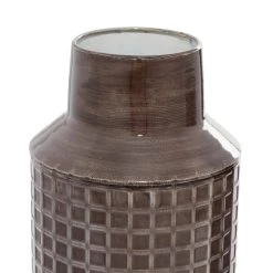 Cheap 🌟 Set of 2 Black Metal Contemporary Vase, 15", 16" by Ivory and Iris 🥰 -Cheap Ivory and Iris Store D494166S 3